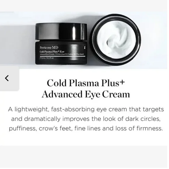 PERRICONE MD Cold Plasma Plus+ Advanced Eye Cream NIB, Full Size